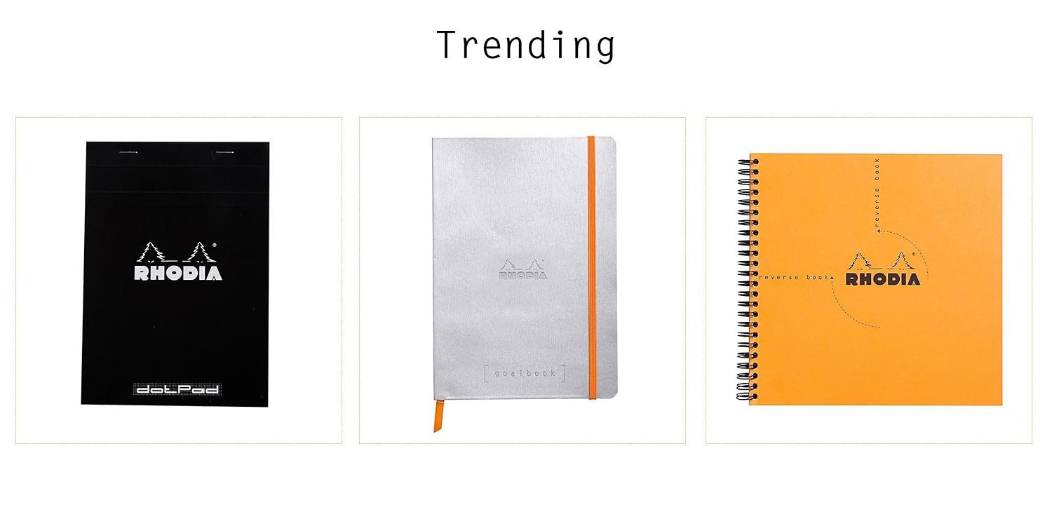 Rhodia Official Brand Rhodia | Iconic French Premium Stationery Brand Since 1934 – Smooth Fountain-Pen Friendly Notepads - Rhodia Official Brand