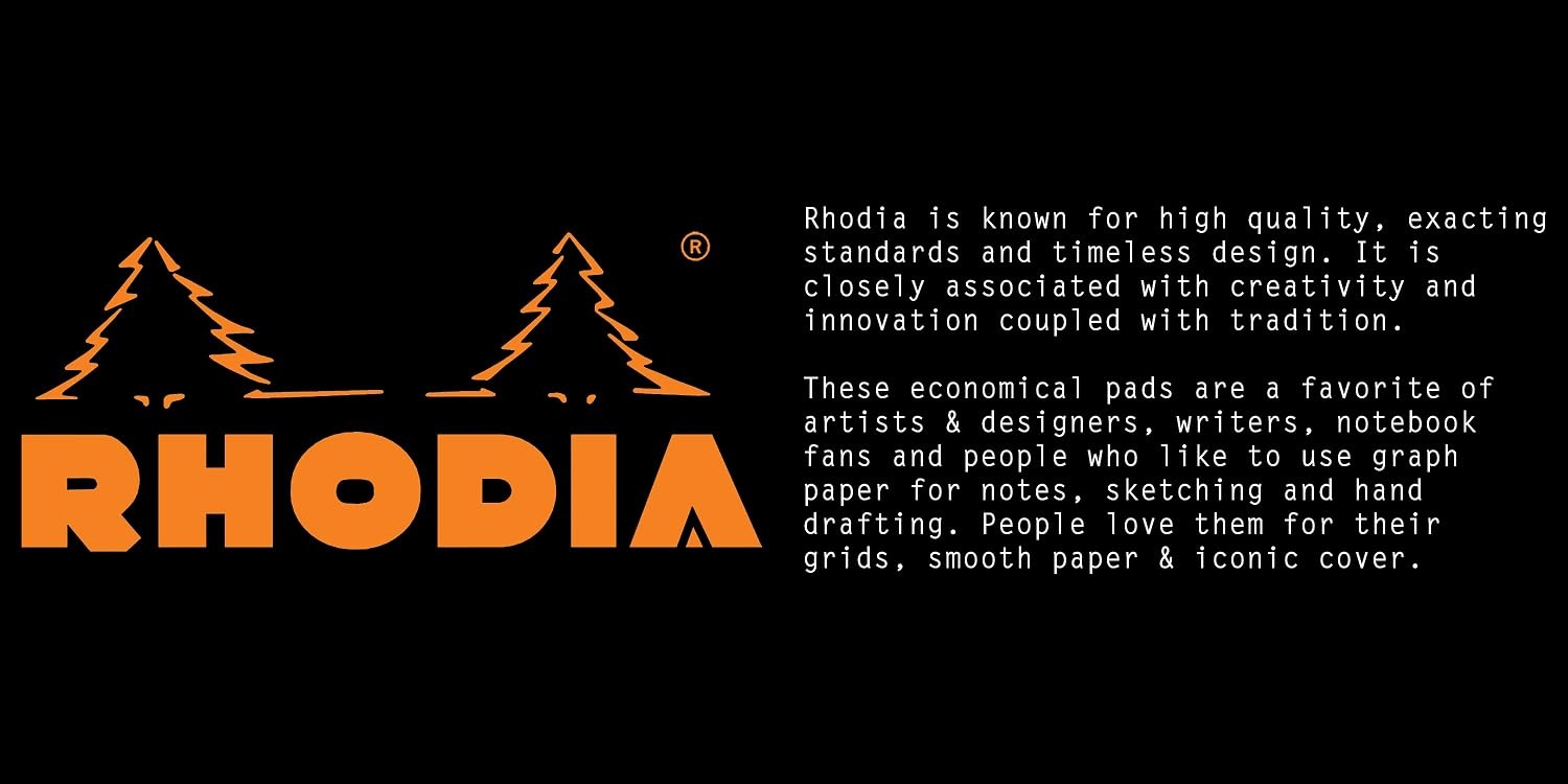 Rhodia Official Brand Rhodia | Iconic French Premium Stationery Brand Since 1934 – Smooth Fountain-Pen Friendly Notepads - Rhodia Official Brand