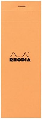 Rhodia Staplebound Orange - Lined 3 x 8.25 Notepad - R8600