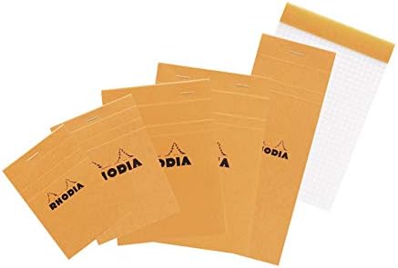 Rhodia Grid Memo Pad 2.9 X 8.3 Orange
