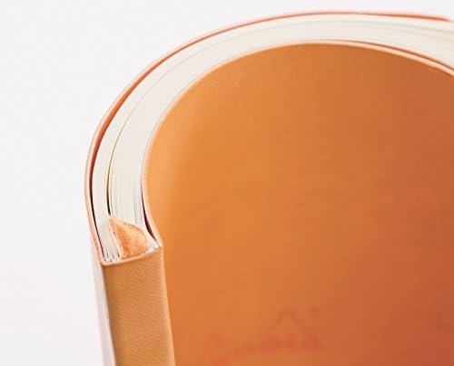 Pack of 2 Rhodiarama Soft Cover Notebook Tangerine 6X8.25 Lined